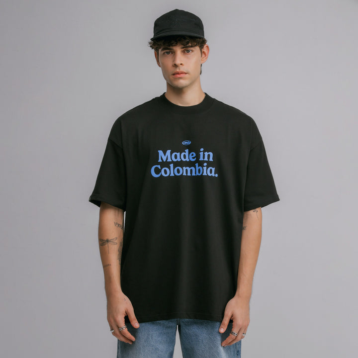 Colombia Oversized T-Shirt - Black