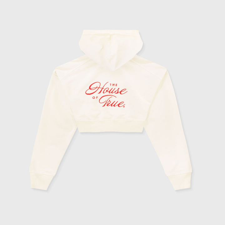 Cropped Hoodie The House Of True - Crema