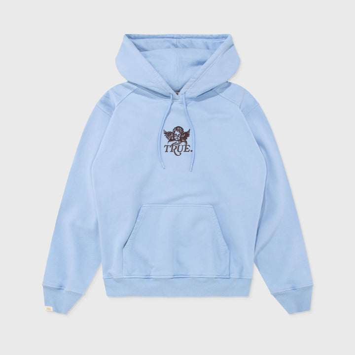 Cupid Box Fit Hoodie - Baby Blue