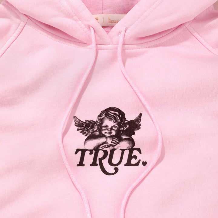 Cupid Box Fit Hoodie - Soft Pink