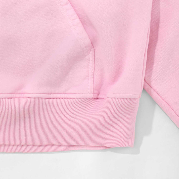 Cupid Box Fit Hoodie - Soft Pink