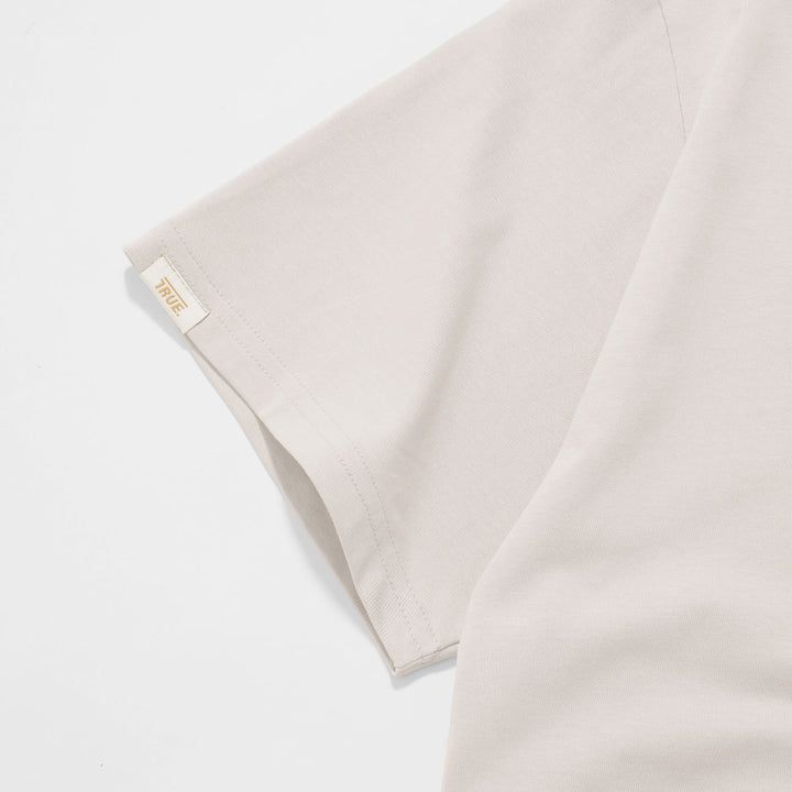 Cursive Logo T-Shirt - Light Sand