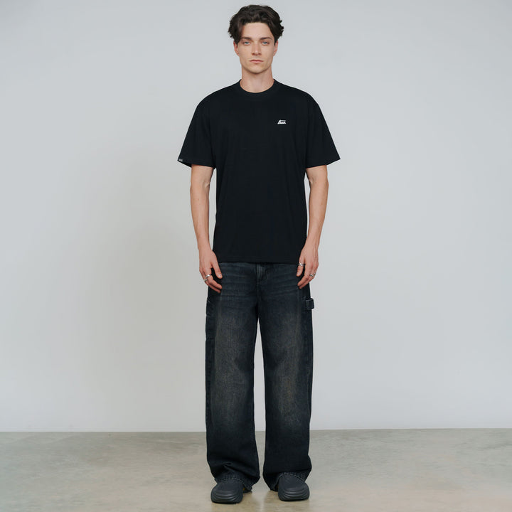 Cursive Logo T-shirt - Black