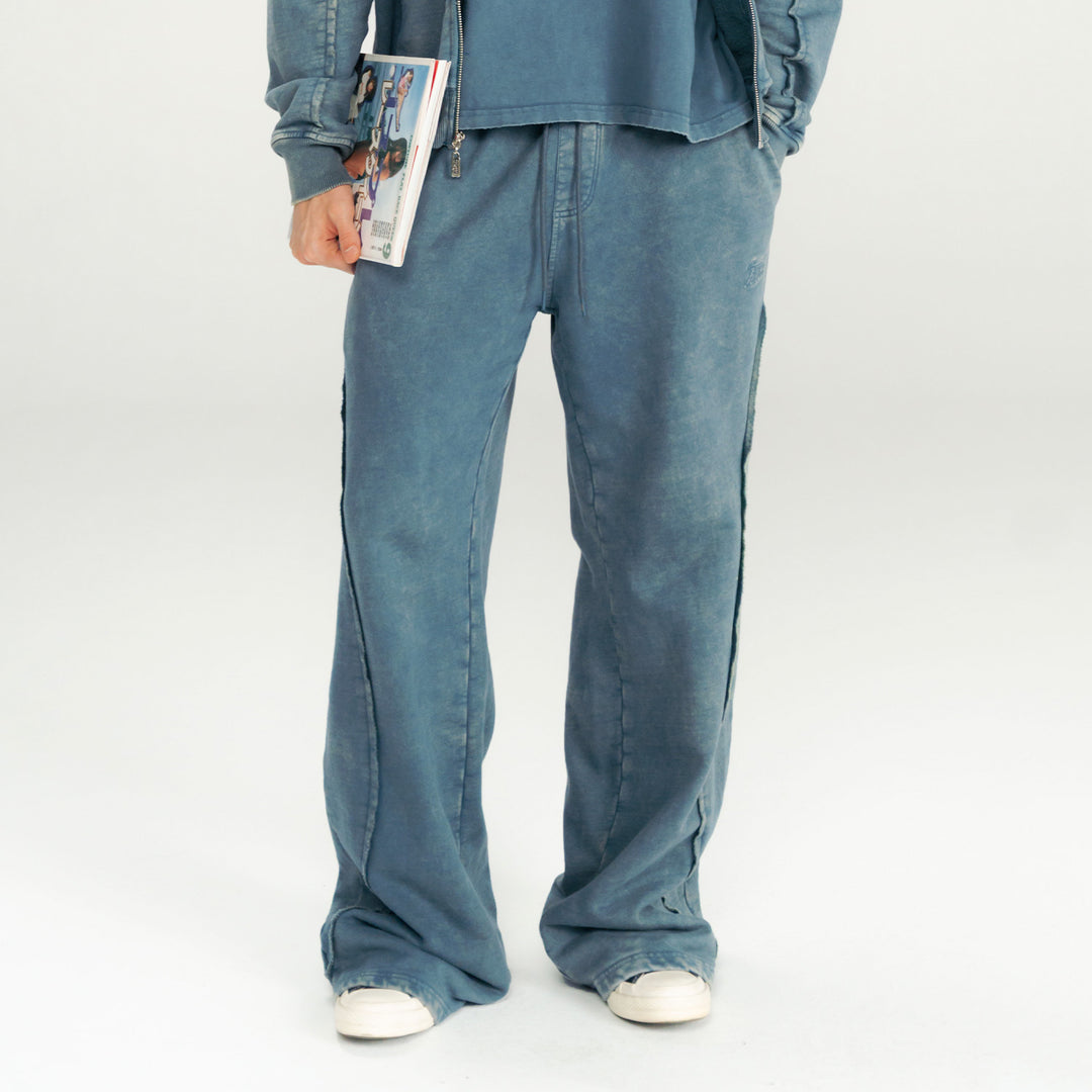 Daily Washed Sweatpants - Vintage Blue