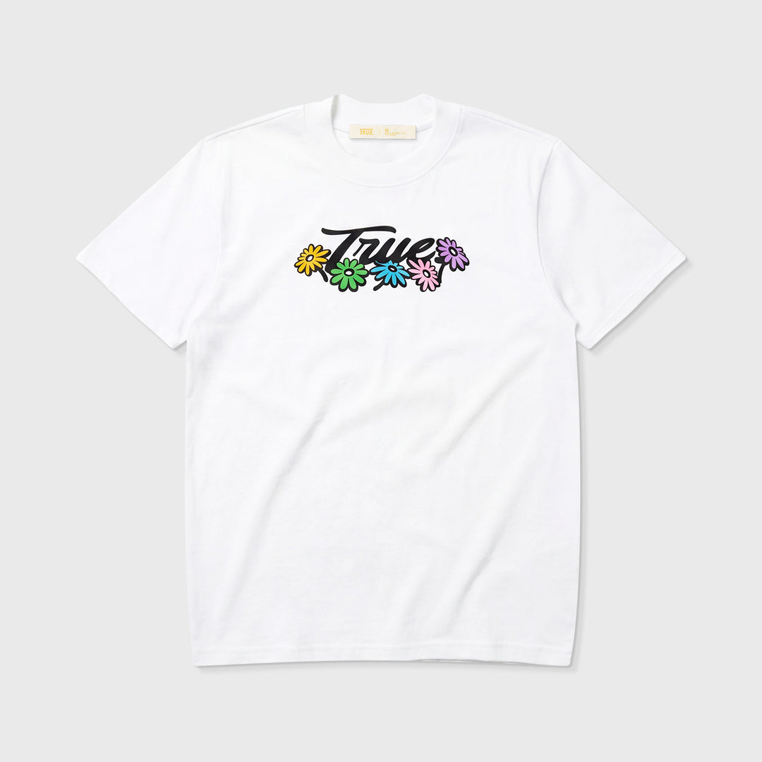Flowers Logo T-Shirt - White