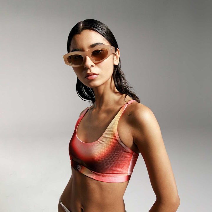 Geometric Sand Sunglasses
