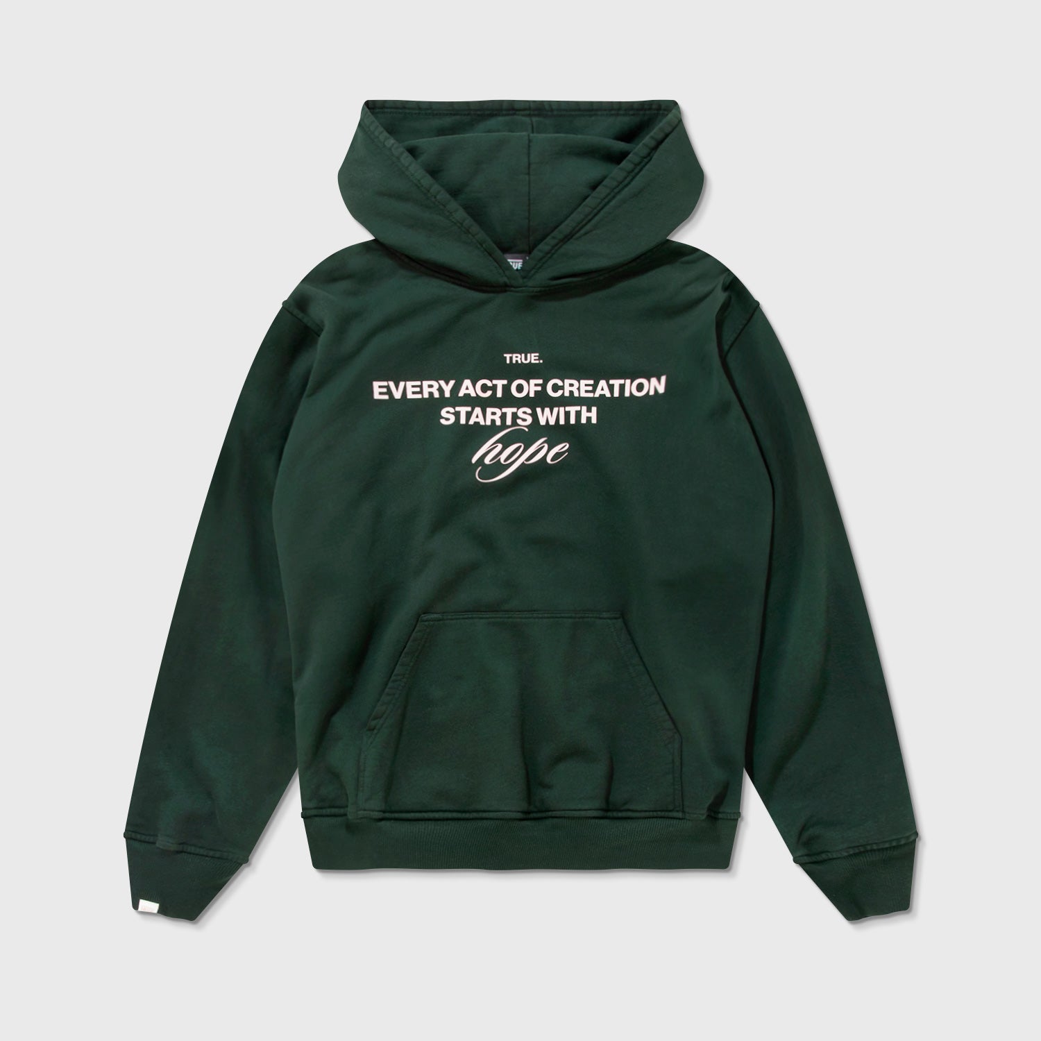HUMAN HOPE HEAVYWEIGHT HOODIE グリーン S HEAVYWEIGHT BOXY HOODIE