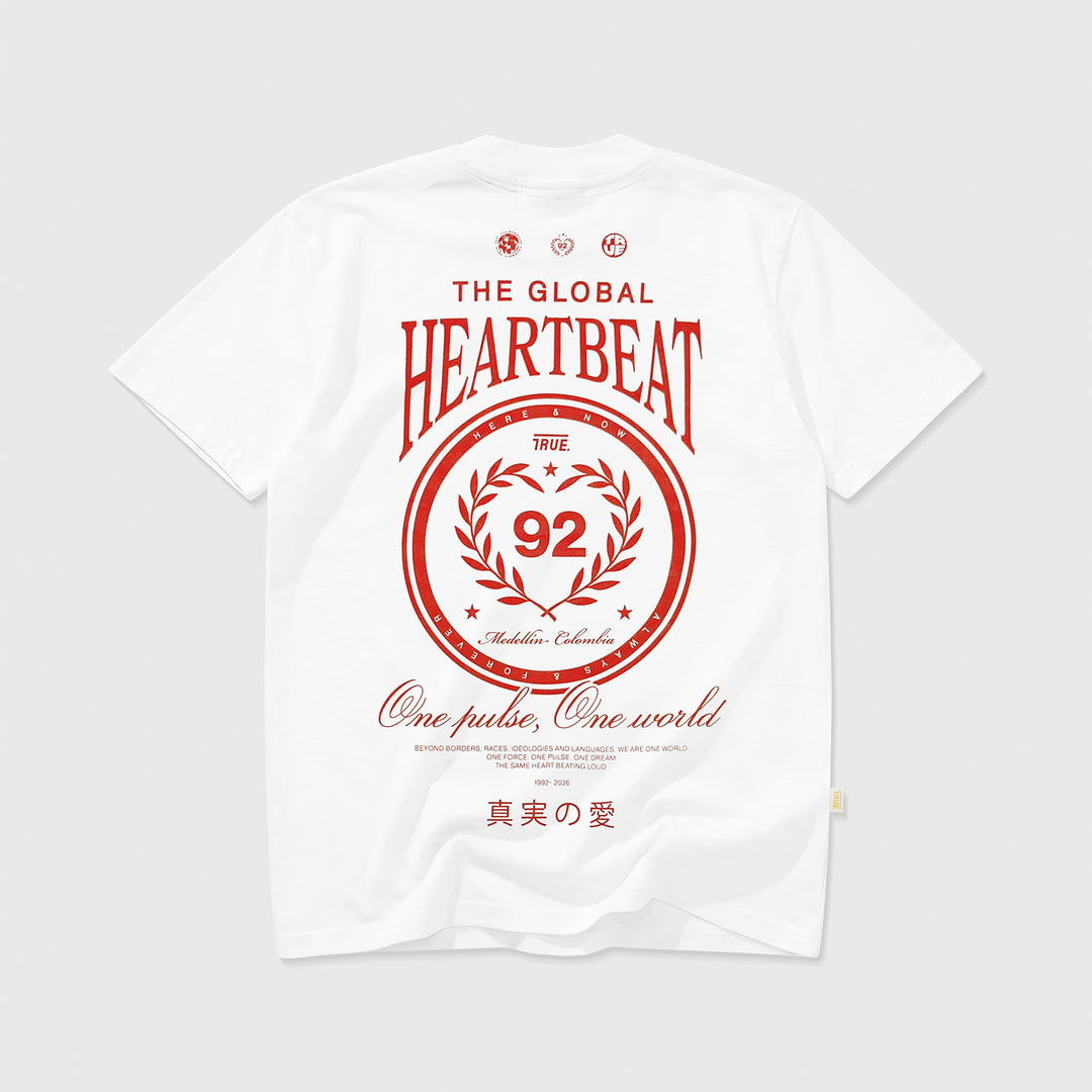 Heartbeat T-Shirt - White