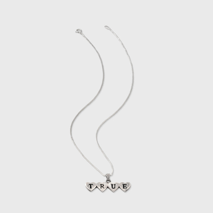 Hearts Silver Necklace