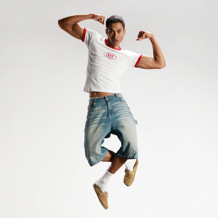 Heatwave Fitted T-Shirt - White