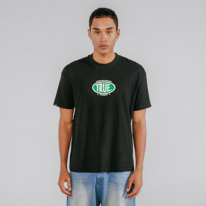 Heatwave Oversized T-Shirt - Black