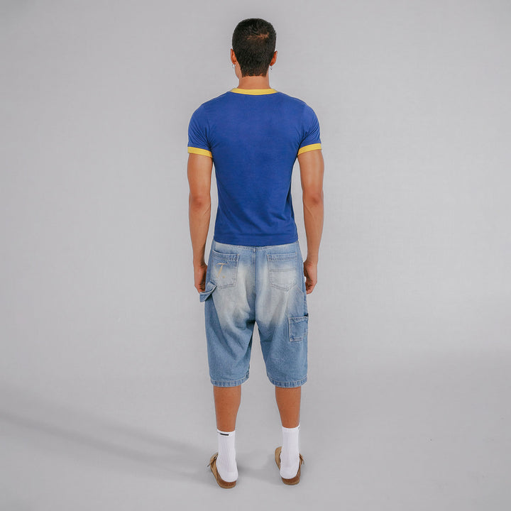 Heatwave Fitted T-Shirt - Blue