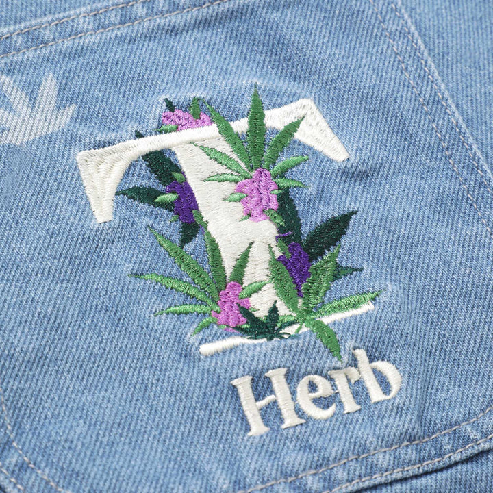 Jeans Bota Recta True X Herb - Azules