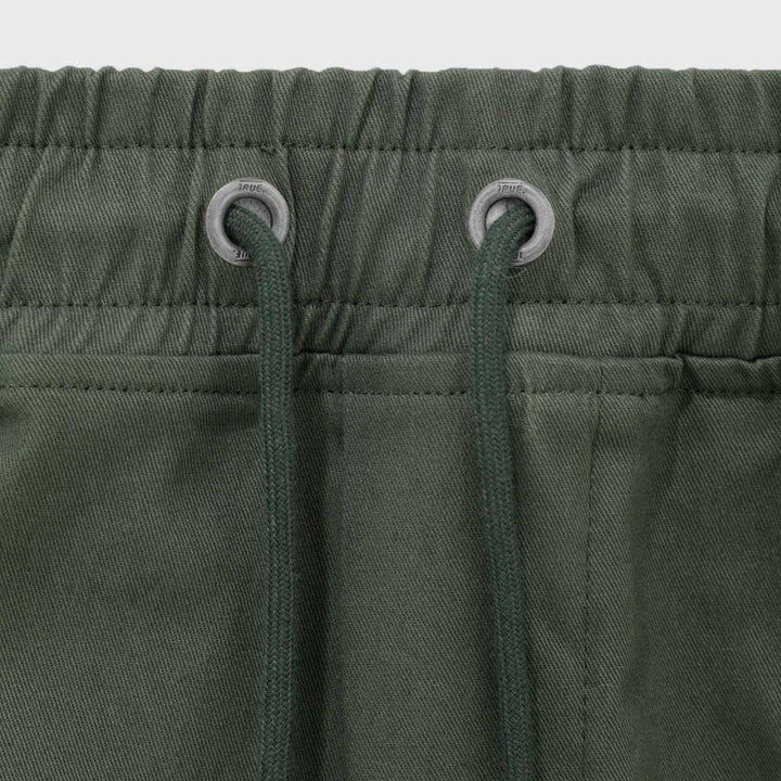 Classic Drill Jogger - Military Green