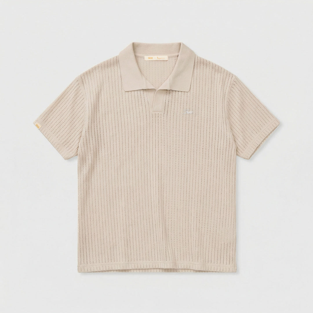 Knit Resort Polo - Sand