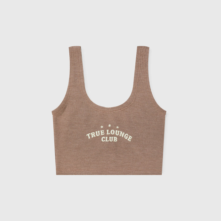 Knit Lounge Top - Brown