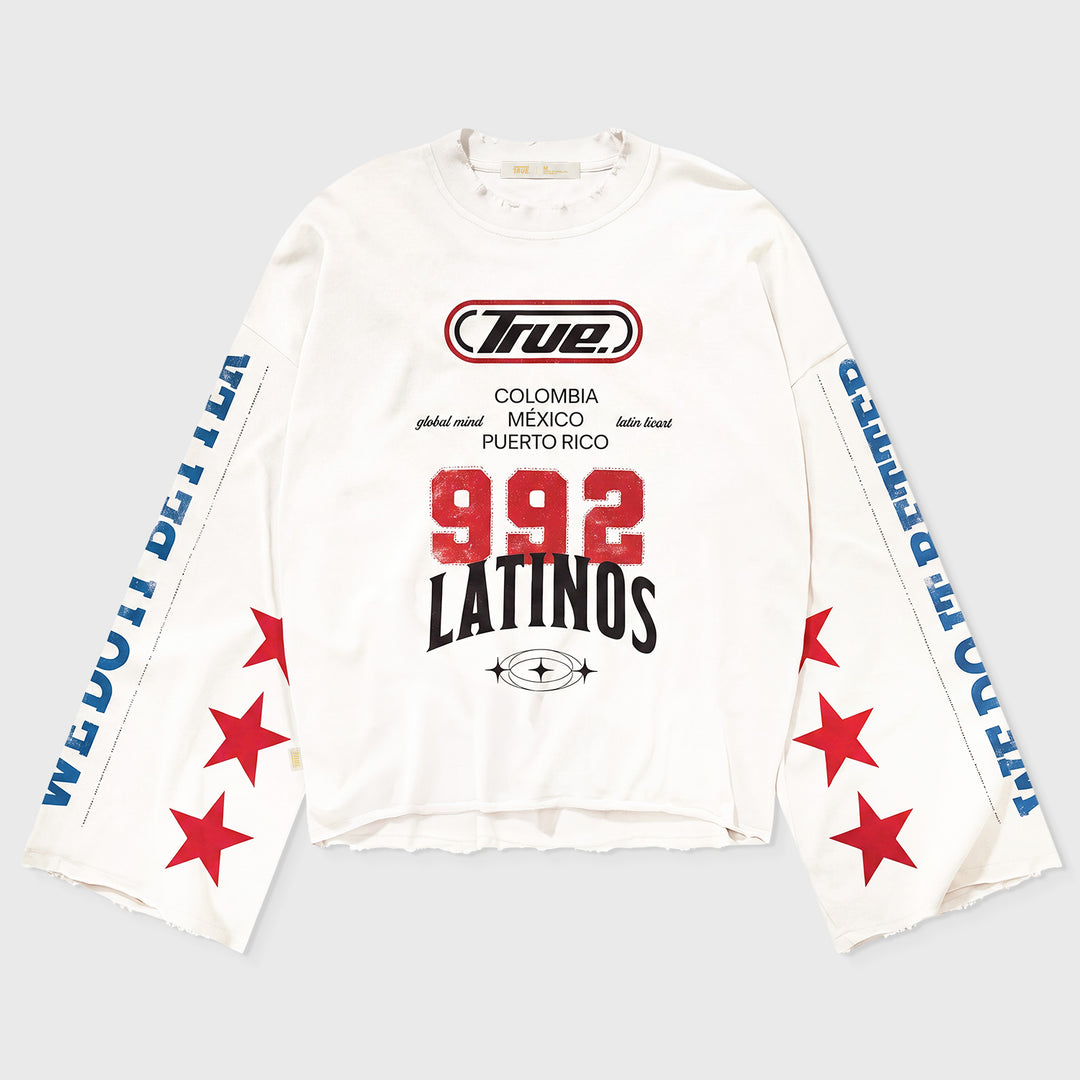 Latinos Wide Sleeve LS - Cream