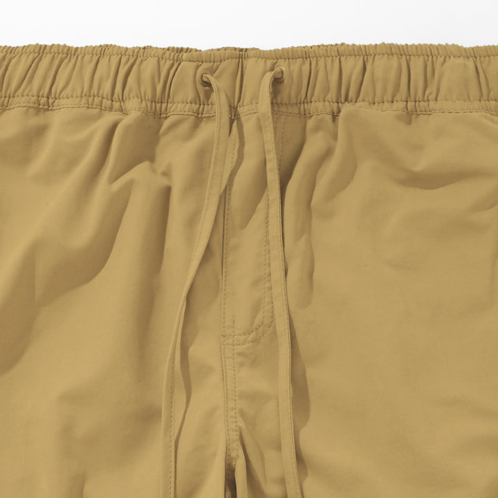 Loose Fit Cargo Trousers - Camel