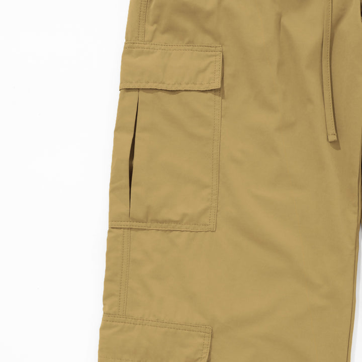 Loose Fit Cargo Trousers - Camel