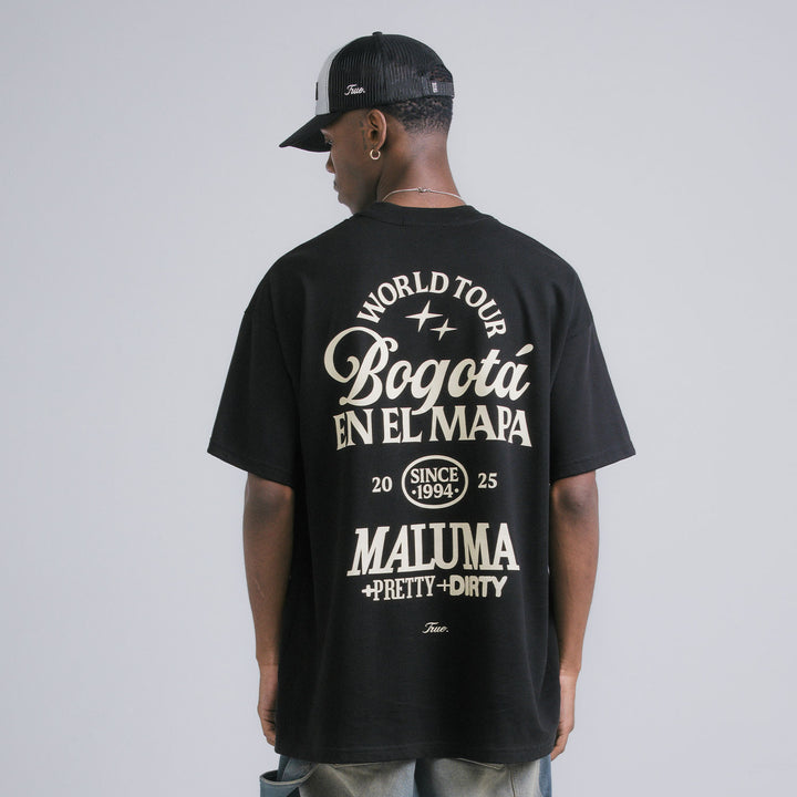 Maluma - Black Tee - Bogotá En El Mapa