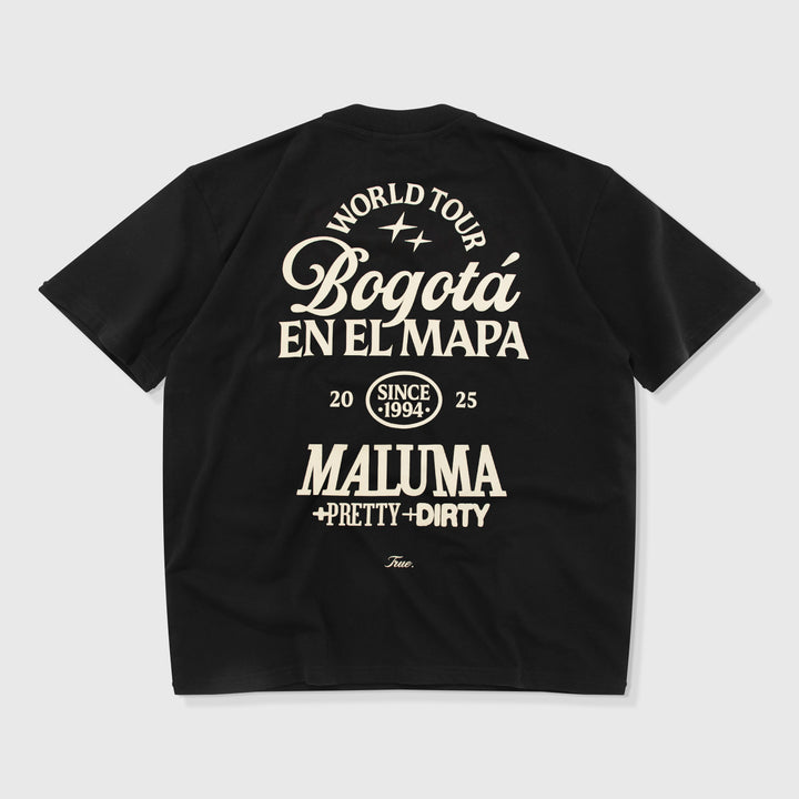 Maluma - Black Tee - Bogotá En El Mapa