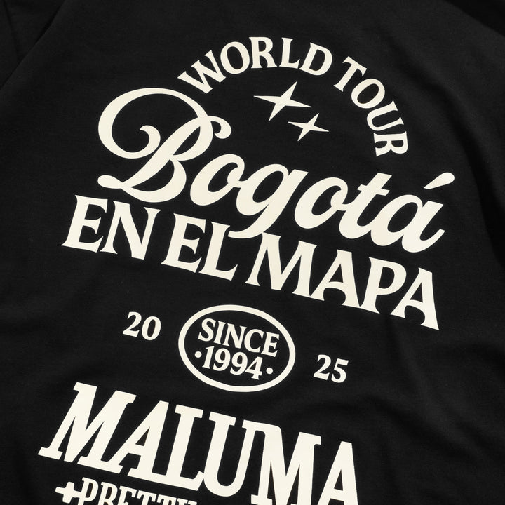 Maluma - Black Tee - Bogotá En El Mapa