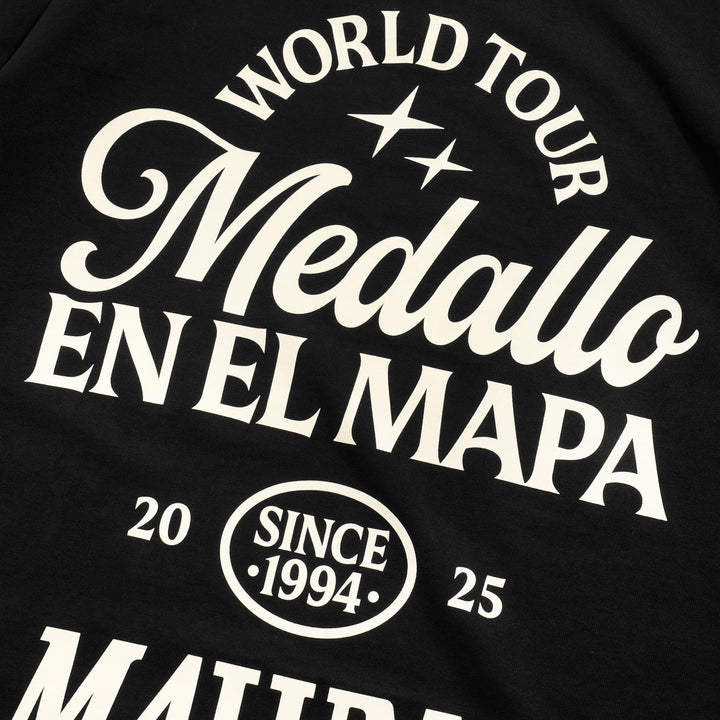 Maluma - Black Tee - Medallo En El Mapa