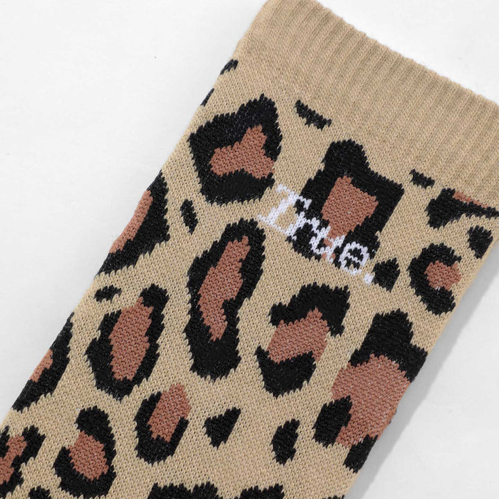 Animal Print Socks - Leopard