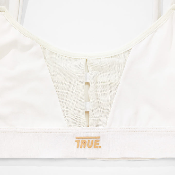 Mesh Cut-Out Top - Cream
