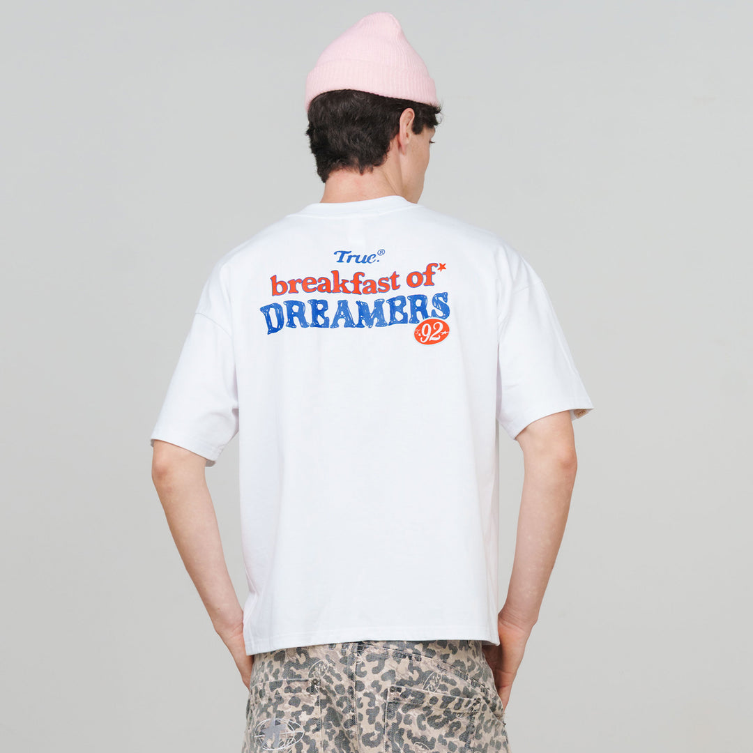My Cereal Boxy Tee - White