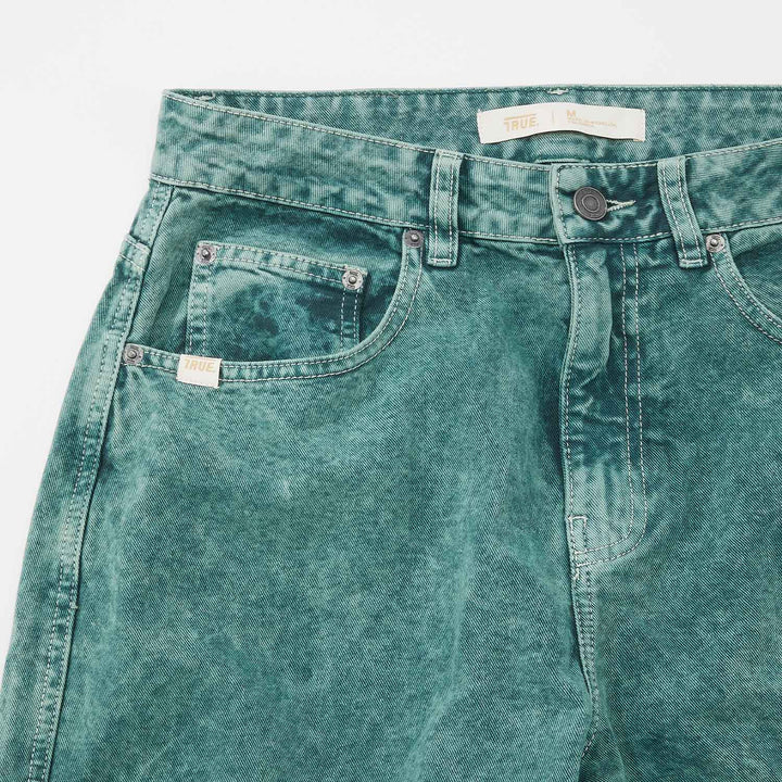 Pantalón Cargo Multi-Pocket - Lavado Verde