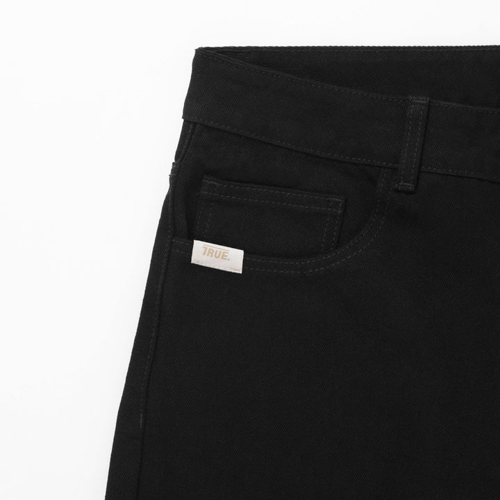 Pantalón Bota Recta Clásico - Negro