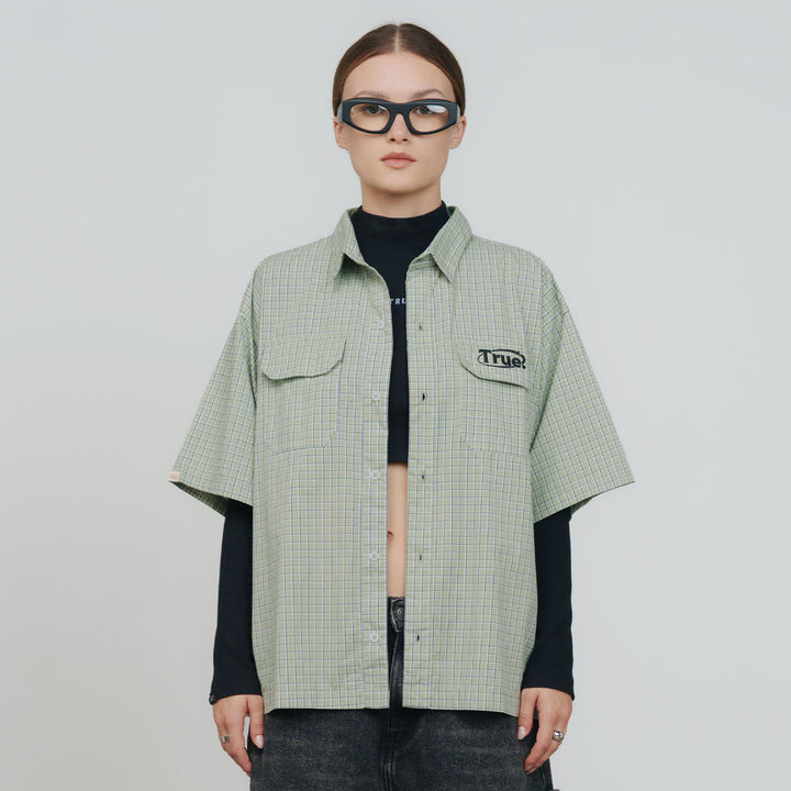 Prelude Button-Up Shirt - Olive Green