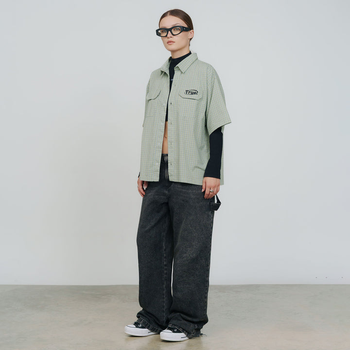 Prelude Button-Up Shirt - Olive Green