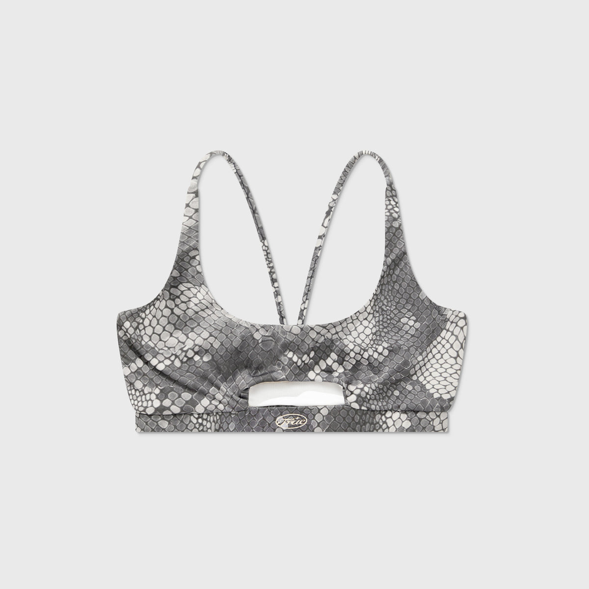 Python Photo Cut Out Python Cut-Out Top - Gray– TRUE.