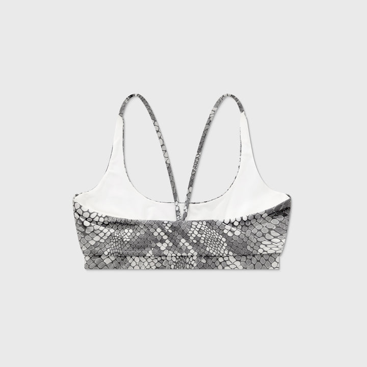 Python Cut-Out Top - Gray