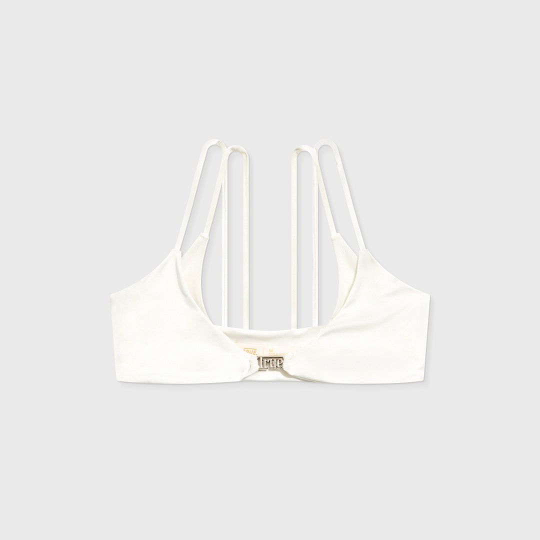Race Double Strap Top - Cream