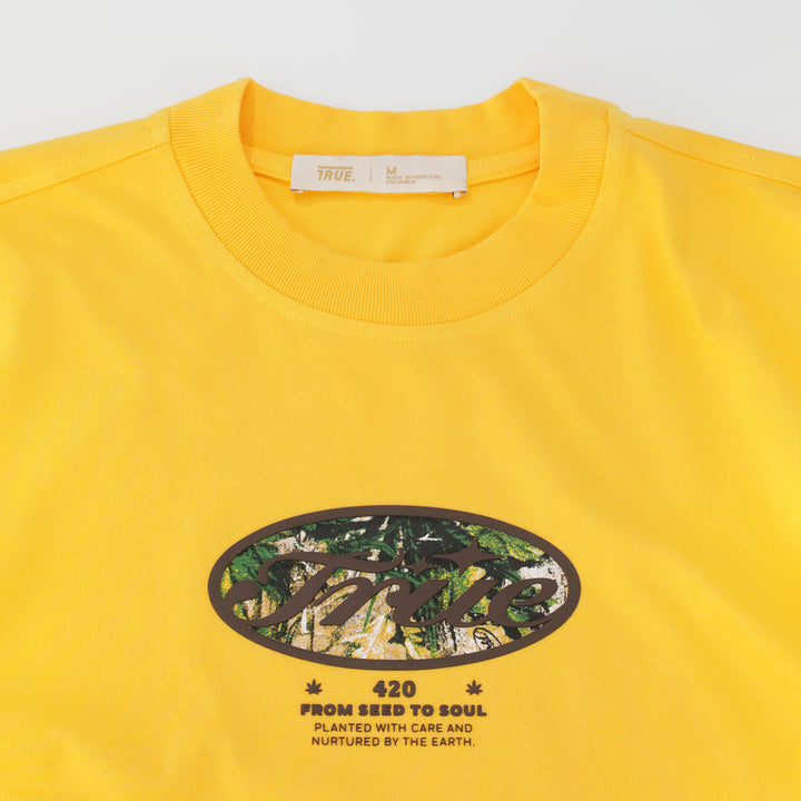 Seed To Soul T-Shirt - Yellow