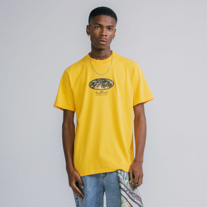 Seed To Soul T-Shirt - Yellow