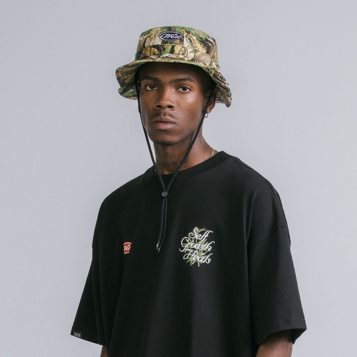Self Growth Fishet Hat - Black
