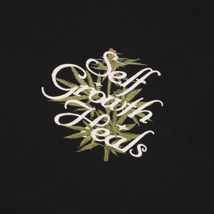 Self Growth Oversized T-Shirt - Black