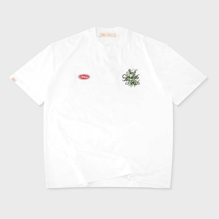 Self Growth Oversized T-Shirt - Cream