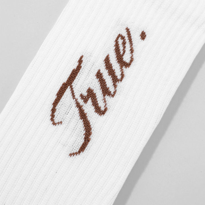 Signature Socks - White