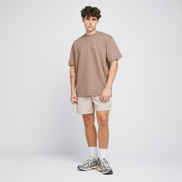 Signature T-Shirt - Light Brown