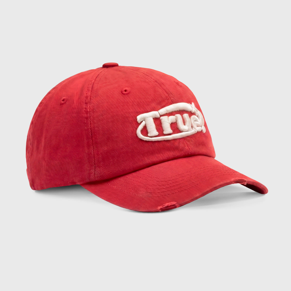 Everyday Logo Cap - Red– TRUE.