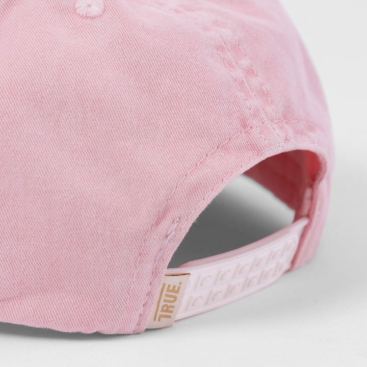 Star Washed Golfer Cap - Pink