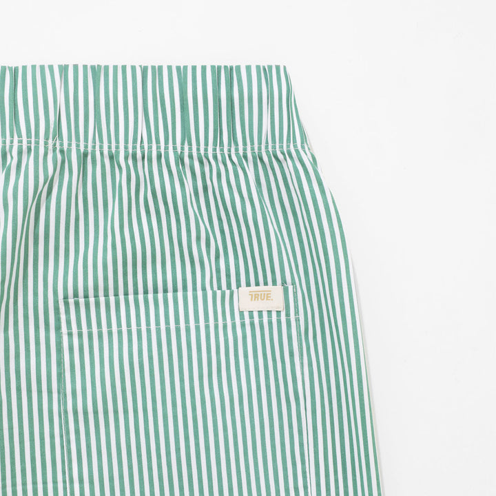 Striped Boxer Pants - Green