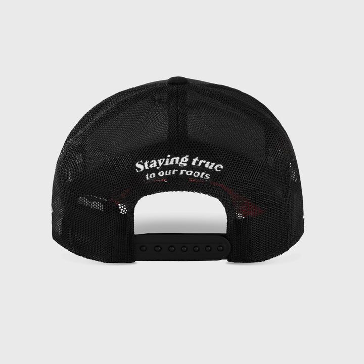 True X New Era 940AF Trucker Blk Medellin