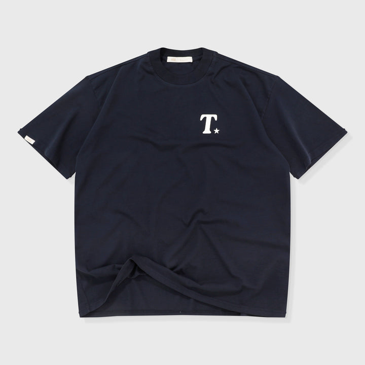 The Journey Oversized T-Shirt - Dark Blue