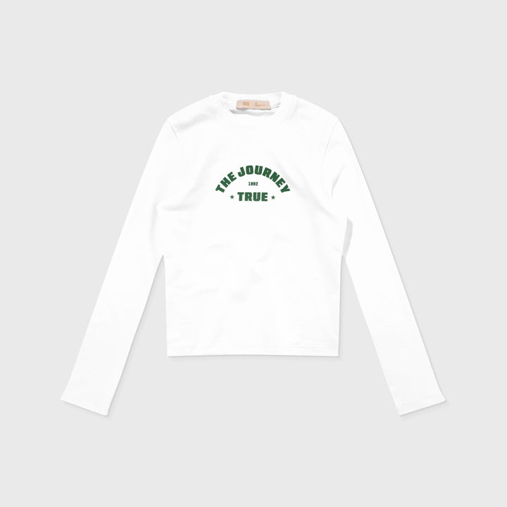 The Journey LS Top - White